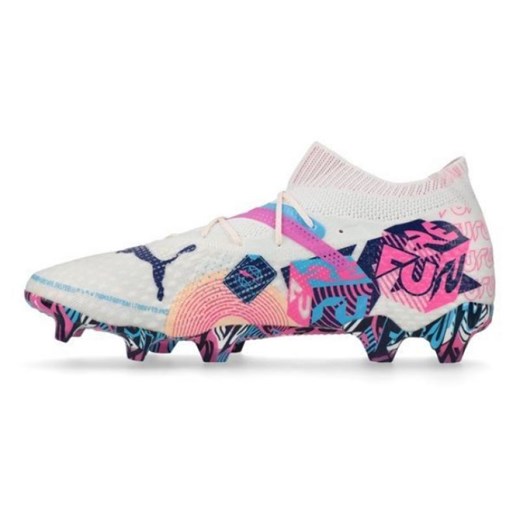 Buty Puma Future 7 Ultimate Vol.Up FG/AG 108072-01 białe ze sklepu ButyModne.pl w kategorii Buty sportowe męskie - zdjęcie 183778005