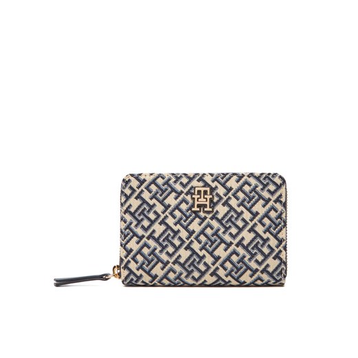 Tommy Hilfiger Duży Portfel Męski Th Jacquard Med Za AW0AW17479 Granatowy ze sklepu MODIVO w kategorii Portfele damskie - zdjęcie 183778327