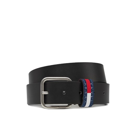 Tommy Jeans Pasek Męski Ryan 3.5 AM0AM13415 Czarny ze sklepu MODIVO w kategorii Paski męskie - zdjęcie 183778377