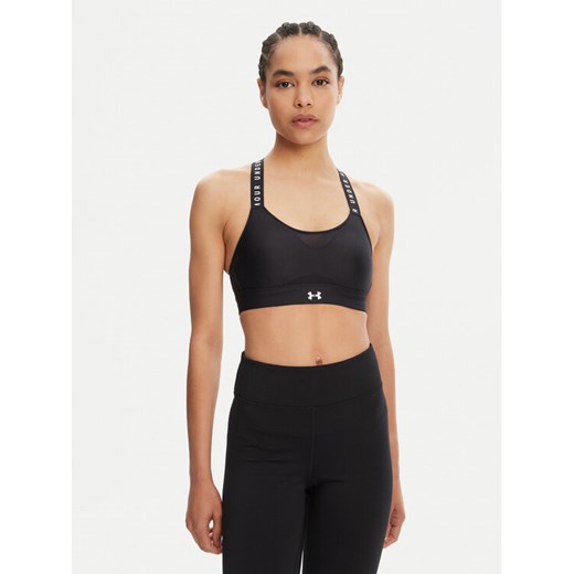 Under Armour Biustonosz sportowy Ua Infinity High Sports 1351994 Czarny ze sklepu MODIVO w kategorii Biustonosze - zdjęcie 183778488