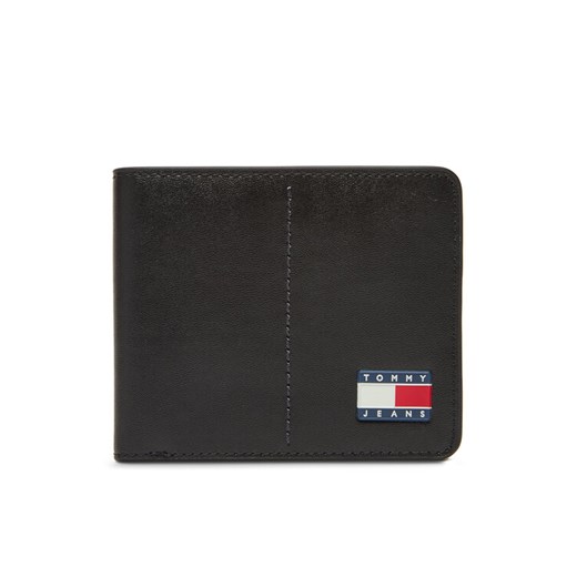 Tommy Jeans Duży Portfel Męski Tjm Heritage Leather Cc Wallet AM0AM13409 Czarny ze sklepu MODIVO w kategorii Portfele męskie - zdjęcie 183778499