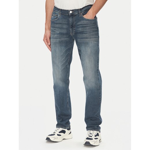 Tommy Jeans Jeansy Ryan DM0DM21097 Granatowy Slim Fit ze sklepu MODIVO w kategorii Jeansy męskie - zdjęcie 183778525
