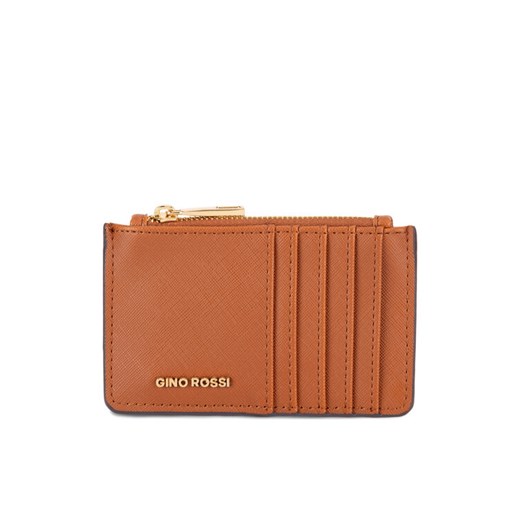 Gino Rossi Etui na karty kredytowe QYL0022 Brązowy Gino Rossi NOSIZE MODIVO