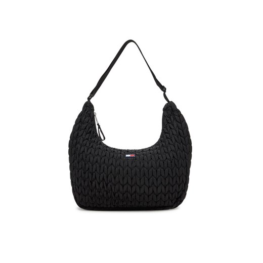 Tommy Jeans Torebka Tjw Urban Large Quilted AW0AW17929 Czarny ze sklepu MODIVO w kategorii Torby Shopper bag - zdjęcie 183778647