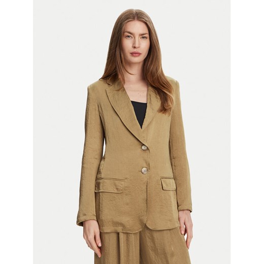 Marella Marynarka Selz 2513041085 Beżowy Regular Fit ze sklepu MODIVO w kategorii Marynarki damskie - zdjęcie 183778687