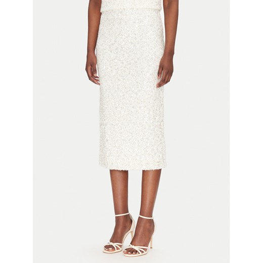 ViCOLO Spódnica midi TS0397 Biały Regular Fit ze sklepu MODIVO w kategorii Spódnice - zdjęcie 183778716