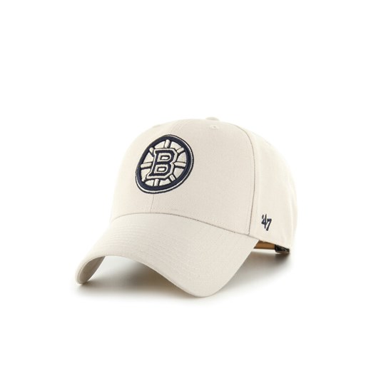 47 Brand Czapka z daszkiem NHL Boston Bruins '47 MVP H-MVPSP01WBP Beżowy ze sklepu MODIVO w kategorii Czapki z daszkiem męskie - zdjęcie 183778738