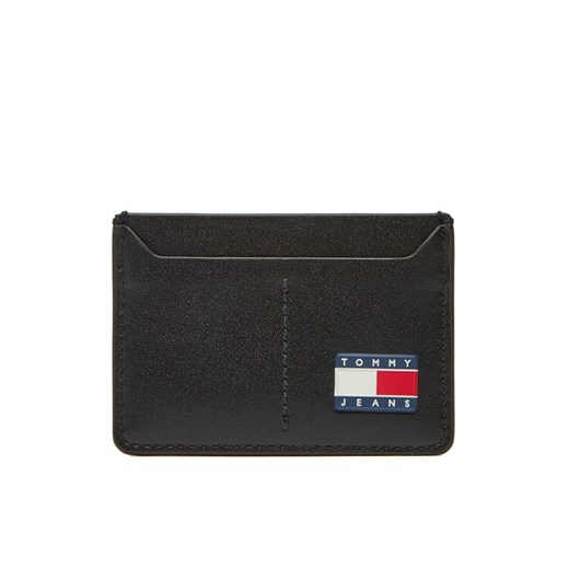 Tommy Jeans Etui na karty kredytowe Tjm Heritage Leather Cc Holder AM0AM13410 Czarny ze sklepu MODIVO w kategorii Etui - zdjęcie 183778778