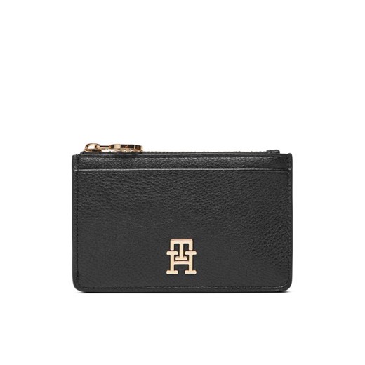 Tommy Hilfiger Etui na karty kredytowe Th Distinct Long Cc Holder AW0AW17481 Czarny ze sklepu MODIVO w kategorii Etui - zdjęcie 183778788