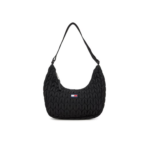 Tommy Jeans Torebka Tjw Urban Quilted AW0AW17546 Czarny ze sklepu MODIVO w kategorii Listonoszki - zdjęcie 183778795
