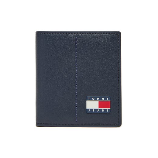 Tommy Jeans Duży Portfel Męski Tjm Heritage Leather Cc & Coin AM0AM13408 Granatowy ze sklepu MODIVO w kategorii Portfele męskie - zdjęcie 183778829