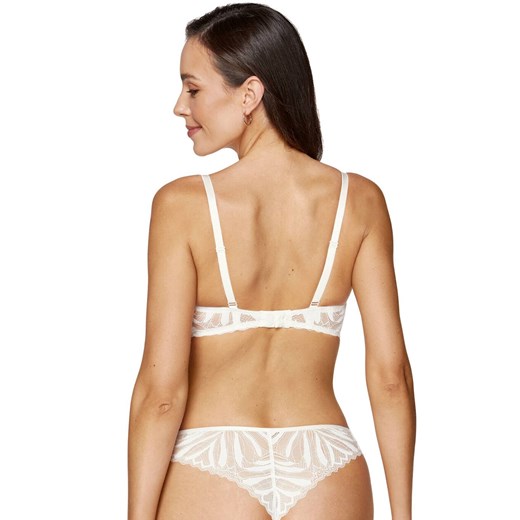 Gorteks stringi damskie brazyliany kremowe Eclipse, Kolor kremowy, Rozmiar 36, Gorteks ze sklepu Intymna w kategorii Majtki damskie - zdjęcie 183781659