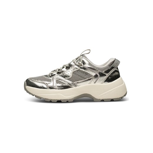 WODEN Sneakersy &quot;Sif Metallic&quot; w kolorze srebrnym ze sklepu Limango Polska w kategorii Buty sportowe damskie - zdjęcie 183781819