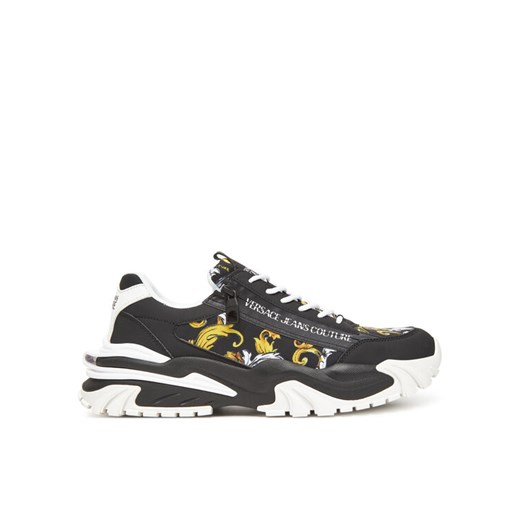Sneakersy Versace Jeans Couture 78YA3SI5 Czarny ze sklepu eobuwie.pl w kategorii Buty sportowe męskie - zdjęcie 183781908