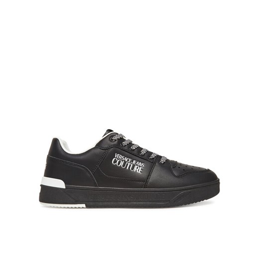 Sneakersy Versace Jeans Couture 78YA3SJ5 Czarny ze sklepu eobuwie.pl w kategorii Buty sportowe męskie - zdjęcie 183781918