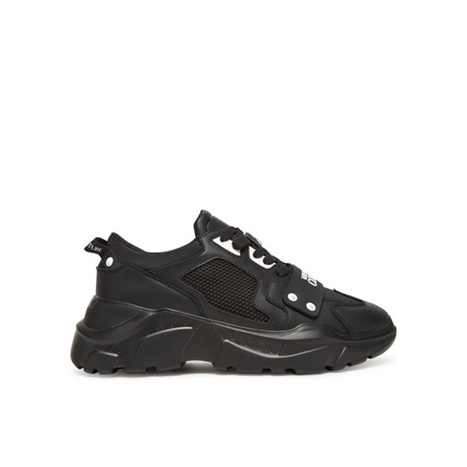 Sneakersy Versace Jeans Couture 78YA3SC4 Czarny ze sklepu eobuwie.pl w kategorii Buty sportowe męskie - zdjęcie 183781956