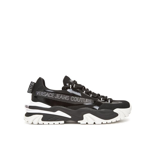 Versace Jeans Couture Sneakersy 78YA3SI8 Czarny ze sklepu MODIVO w kategorii Buty sportowe męskie - zdjęcie 183782395