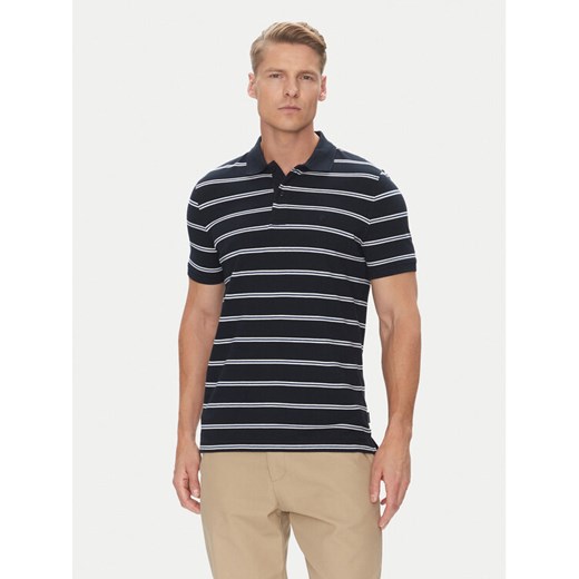 Pierre Cardin Polo C5 21364.2111 Granatowy Regular Fit ze sklepu MODIVO w kategorii T-shirty męskie - zdjęcie 183782408