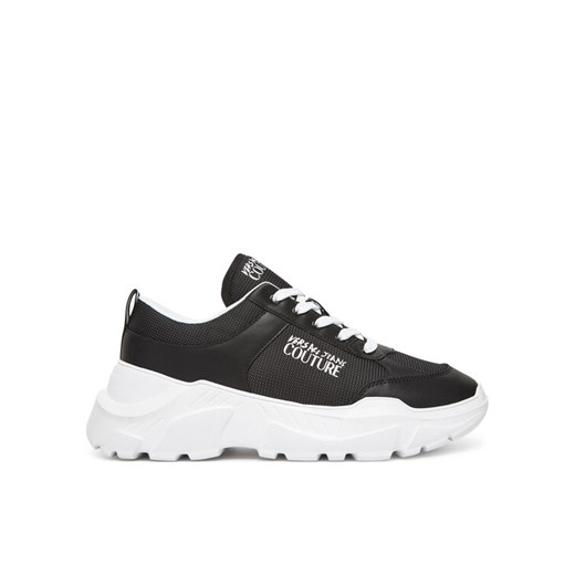 Versace Jeans Couture Sneakersy 78YA3SC1 Czarny ze sklepu MODIVO w kategorii Buty sportowe męskie - zdjęcie 183782505