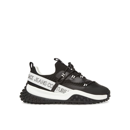 Versace Jeans Couture Sneakersy 78YA3SN2 Czarny ze sklepu MODIVO w kategorii Buty sportowe męskie - zdjęcie 183782526