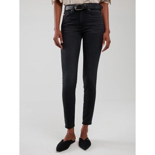Jeansy damskie push up z wysokim stanem szare Melinda High Waist 895 ze sklepu Big Star w kategorii Jeansy damskie - zdjęcie 183783229
