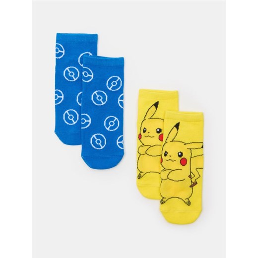 Sinsay - Skarpetki 2 pack Pokémon - wielobarwny ze sklepu Sinsay w kategorii Skarpetki dziecięce - zdjęcie 183784616