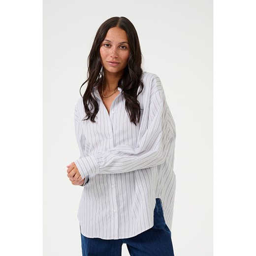 Koszula damska Kaffe z kołnierzykiem 