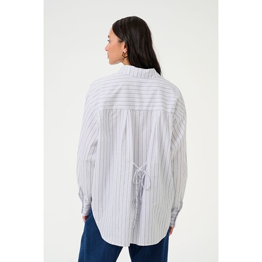 Koszula damska Kaffe z kołnierzykiem casual 