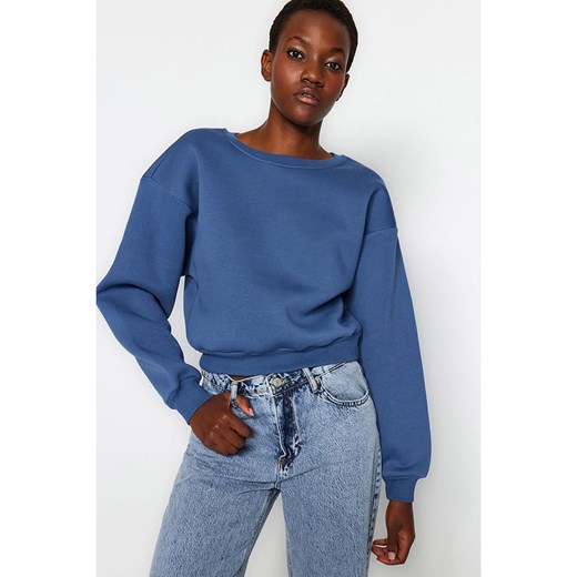 Bluza damska Trendyol niebieska