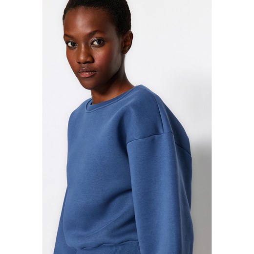 Niebieska bluza damska Trendyol