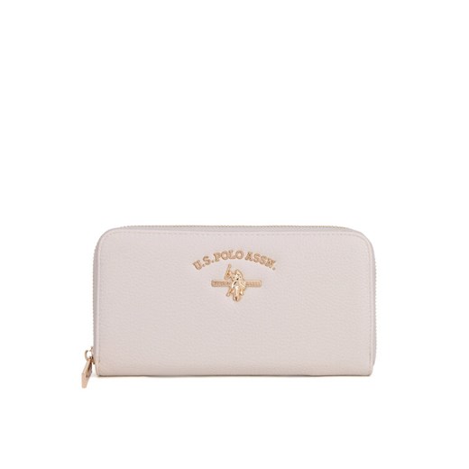 Portfel U.S. Polo Assn. WIUXT6207WVP Écru ze sklepu eobuwie.pl w kategorii Portfele damskie - zdjęcie 183786549