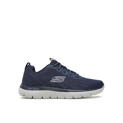 Sneakersy Skechers Summits Torre 232395/NVGY Niebieski ze sklepu eobuwie.pl w kategorii Buty sportowe męskie - zdjęcie 183786558