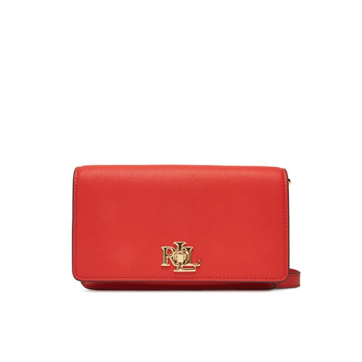 LAUREN RALPH LAUREN Torebka Turn-Lock 432915377011 Pomarańczowy ze sklepu MODIVO w kategorii Kopertówki - zdjęcie 183788259