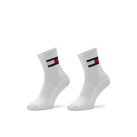 Tommy Hilfiger Zestaw 2 par wysokich skarpet dziecięcych 701229940 Biały ze sklepu MODIVO w kategorii Skarpetki dziecięce - zdjęcie 183788309