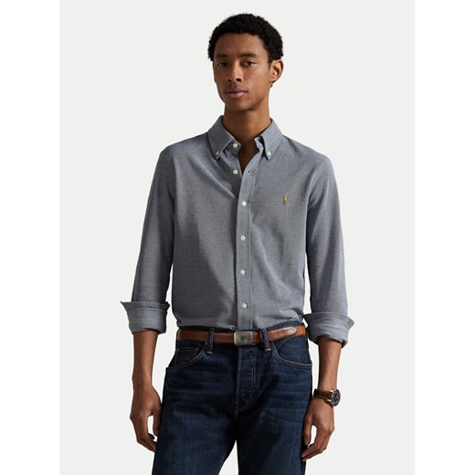Polo Ralph Lauren Koszula 710979488002 Granatowy Regular Fit ze sklepu MODIVO w kategorii Koszule męskie - zdjęcie 183788339