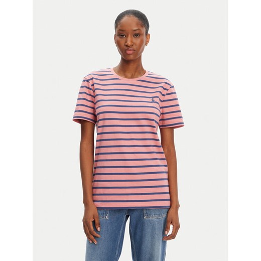 Polo Ralph Lauren T-Shirt 710938134010 Czerwony Custom Slim Fit ze sklepu MODIVO w kategorii T-shirty męskie - zdjęcie 183788366