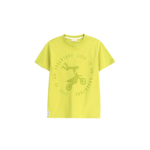 Coccodrillo T-Shirt WC5143208VBB Żółty Regular Fit ze sklepu MODIVO w kategorii T-shirty chłopięce - zdjęcie 183788407