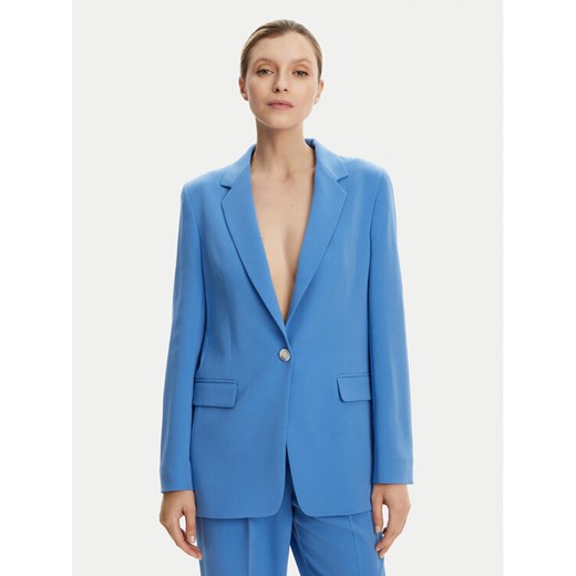 BOSS Marynarka Jocaluah 50490053 Niebieski Regular Fit ze sklepu MODIVO w kategorii Marynarki damskie - zdjęcie 183788408