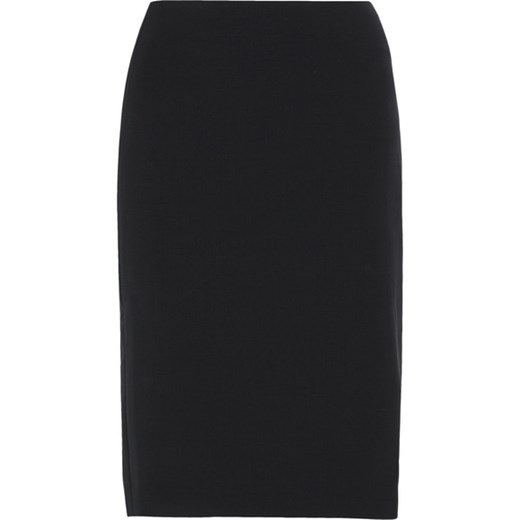 Stretch-wool pencil skirt net-a-porter czarny 
