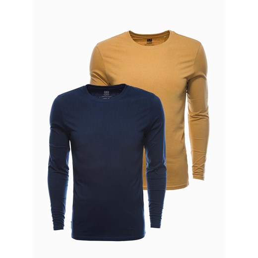 Zestaw longsleeve męski z długim rękawem 2-pak - mix V6 Z43 ze sklepu ombre w kategorii T-shirty męskie - zdjęcie 183801215