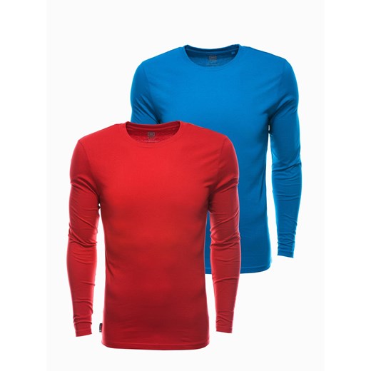 Zestaw longsleeve męski z długim rękawem 2-pak - mix V5 Z43 ze sklepu ombre w kategorii T-shirty męskie - zdjęcie 183801249