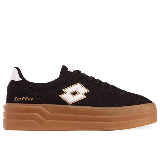 Buty damskie Lotto Stacky RB 2400480W-1110 - czarne ze sklepu streetstyle24.pl w kategorii Buty sportowe damskie - zdjęcie 183802918