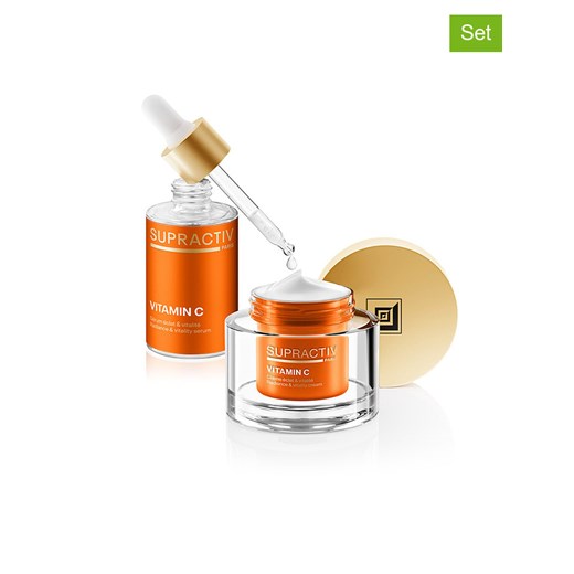 Supractiv 2-częściowy zestaw &quot;Vitamin C&quot; ze sklepu Limango Polska w kategorii Serum do twarzy - zdjęcie 183803277