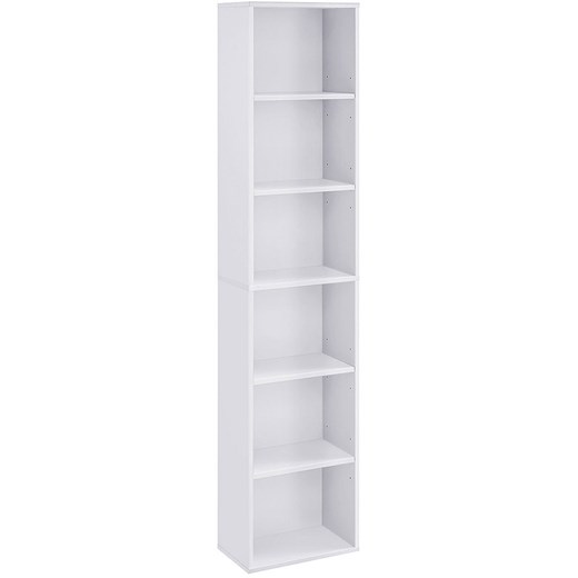 Songmics Regał w kolorze białym na książki - 40 x 178,5 x 24 cm ze sklepu Limango Polska w kategorii Regały i witryny - zdjęcie 183803278