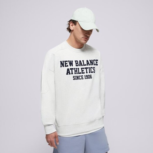 NEW BALANCE BLUZA VARSITY FRENCH TERRY GRAPHIC CREW ze sklepu Sizeer w kategorii Bluzy męskie - zdjęcie 183803448