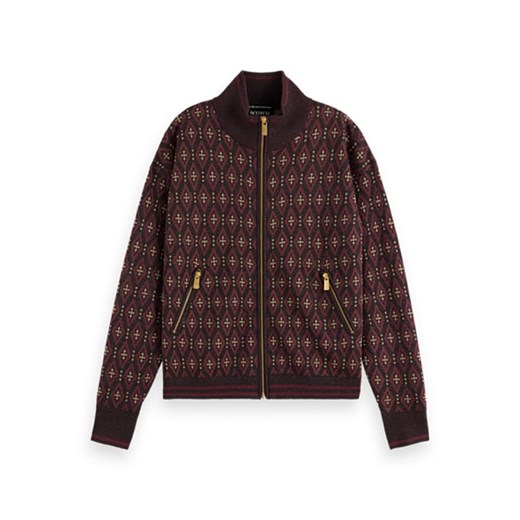 Scotch &amp; Soda Kardigan w kolorze bordowym ze sklepu Limango Polska w kategorii Swetry damskie - zdjęcie 183803799