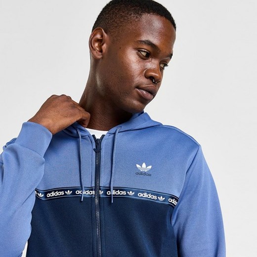 ADIDAS BLUZA ROZPINANA Z KAPTUREM NY TAPE FZ HD POLY TAPE S okazyjna cena JD Sports
