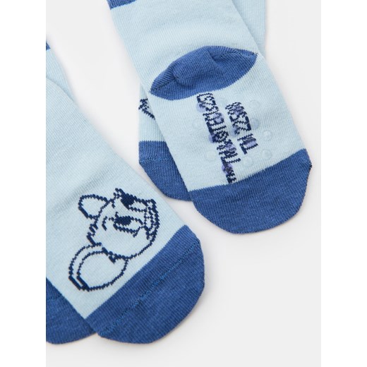 Sinsay - Skarpetki antypoślizgowe 2 pack Tom & Jerry Core - wielobarwny Sinsay 19/22 Sinsay