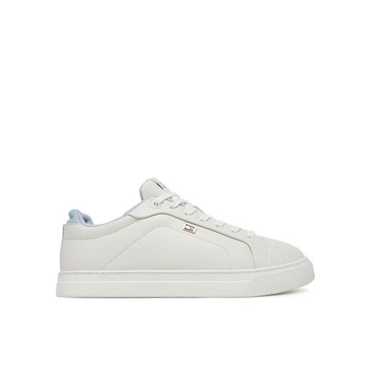 Sneakersy Tommy Hilfiger Sporty Sneaker FW0FW08899 Biały ze sklepu eobuwie.pl w kategorii Buty sportowe damskie - zdjęcie 183807349