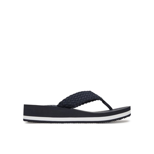 Japonki Tommy Hilfiger FW0FW08737 Granatowy ze sklepu eobuwie.pl w kategorii Klapki damskie - zdjęcie 183807375
